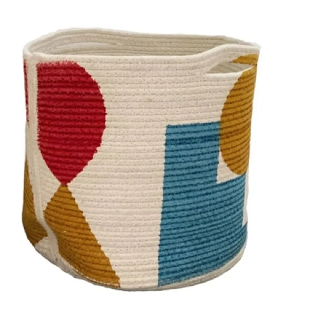 GEOMETRIC BUCKET BASKET IN MULTI